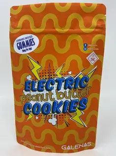 (49.94g) Galenas | Electric Peanut Butter Cookies Gummies 11pk | 110mg