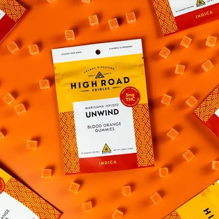 (each) High Road | Unwind Blood Orange Gummies | 20pk