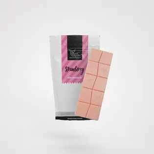 (0.1g) NGW - Chocolate Bar - Strawberry White Chocolate Bar - 10ct (100mg)