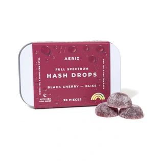 (each) Black Cherry Bliss - Cake Breath 20pk Full Spectrum Hash Drops | 100mg CBN/100mg THC