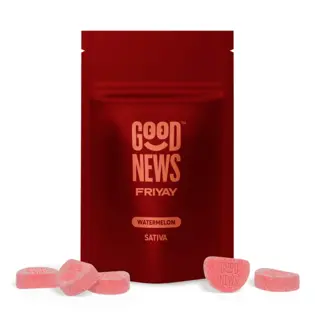 (each) Good News Friyay Watermelon Gummies 100mg (10ct)