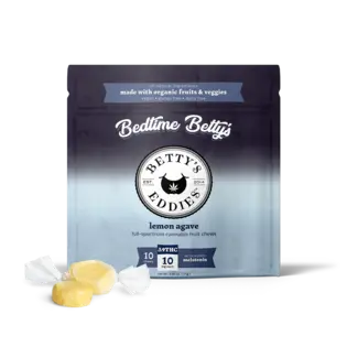 (each) Betty's Eddies Bedtime Lemon Agave Fruit Chews 100mg (10ct)