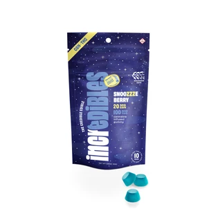 (each) Incredibles Snoozzzeberry 5:1 10pk Gummies (100mg THC/20mg CBN)