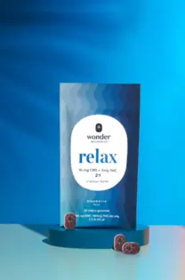 (0.1g) Relax Blueberry | 200mg CBD: 100mg THC | Gummy | Wonder