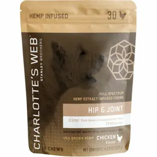 (each) Charlotte's Web CBD - Soft Pet Chews 75mg CBD - Joint/Hip $20