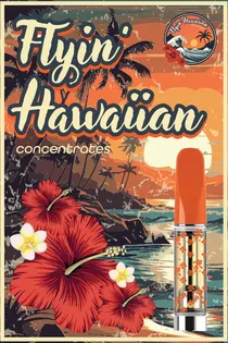 Flyin' Hawaiian Vapes 1000mg Cart SUPER SALE $9.99