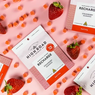 (each) High Road - Recharge Strawberry Gummies