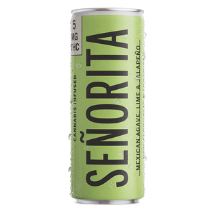 (0.005g) Carbonated Beverage | Senorita | Lime & Jalapeno Margarita [12oz]