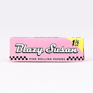 (each) Blazy Susan Pink 1 1/4" Rolling Papers