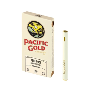 (1.0g) Pacific Gold | Peach Ozz Disposable Hybrid